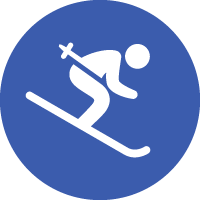 adventure sports coverage icon