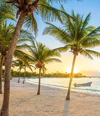 Sunsetting at beach