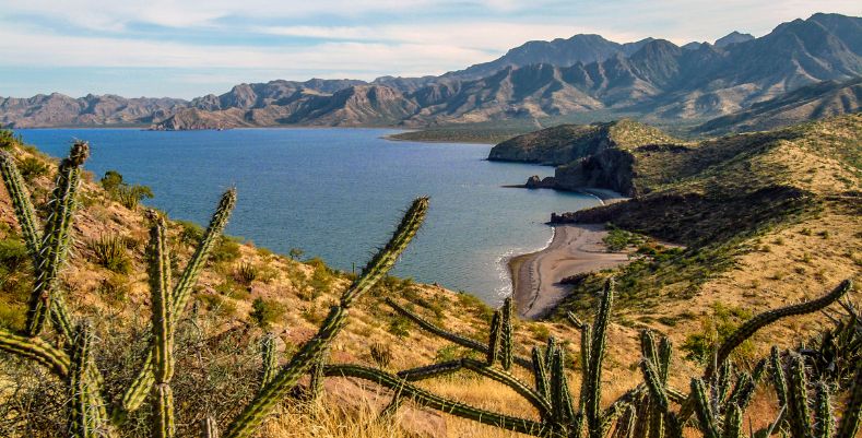 Best time to visit Mexico to see Hidden Baja Bay.