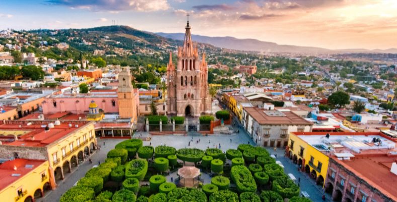 Best time to visit Mexico to see San Miguel de Allende.