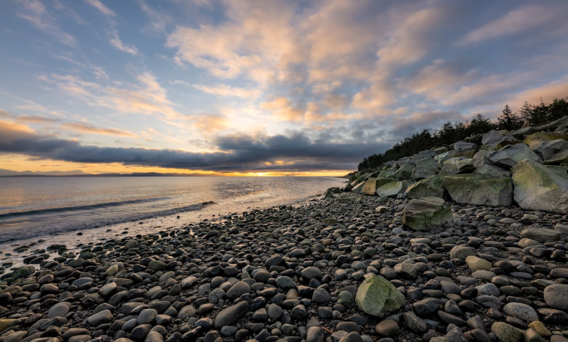 beach and sunset