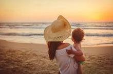 Baby on the beach